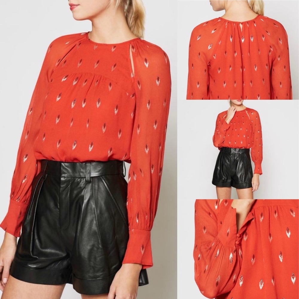 Joie MOSI TOP Blouse size Medium